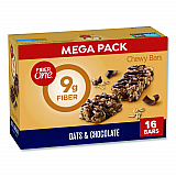 Chewy Bars, Oats and Chocolate, 1.4 oz Bar, 16/Box (14562)