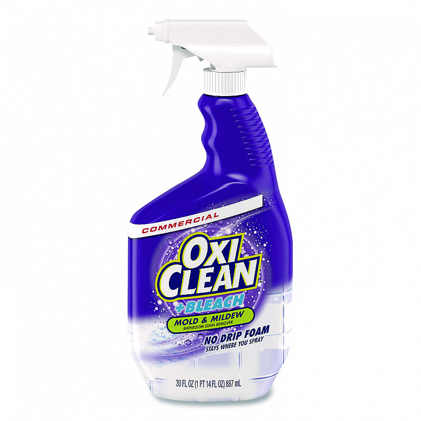 Plus Bleach Mold and Mildew Stain Remover, Citrus Scent, 30 oz Trigger Spray Bottle, 8/Carton (5703730000)