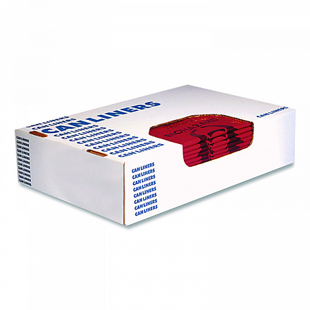 Healthcare Biohazard Printed Low-Density Can Liners, Infectious Waste, 30 gal, 3 mil, 30