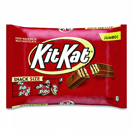 Snack Size, Crisp Wafers in Milk Chocolate, 20.1 oz Bag (24600011)