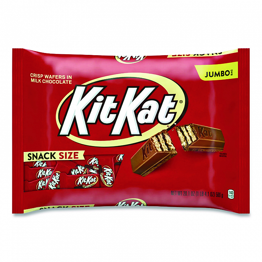 Snack Size, Crisp Wafers in Milk Chocolate,  20.1 oz Bag (07668EA)