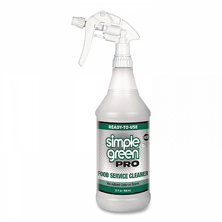 Pro Food Service Cleaner Ready-To-Use, 32 oz Spray Bottle, 12/Carton (0601032)