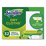 Dry Refill Cloths. 8 x 10.4, White, 32 Box, 4 Boxes/Carton (83059)