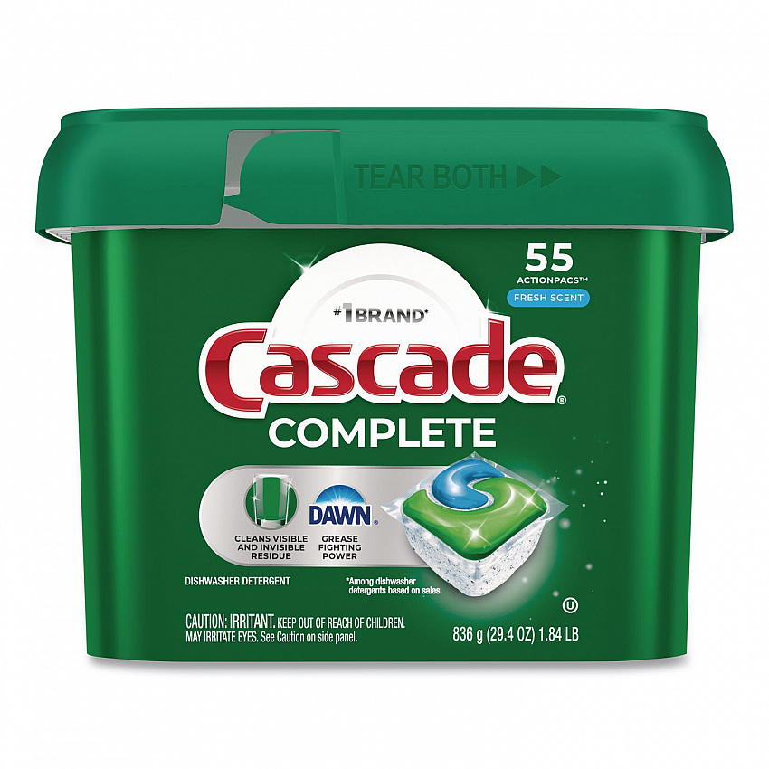 Complete ActionPacs, Fresh Scent, 55/Pack (97720)