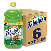 Multi-use Cleaner, Passion Fruit Scent, 56 oz, Bottle, 6/Carton (53043)