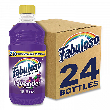 Multi-Use Cleaner, Lavender Scent, 16.9 oz Bottle, 24/Carton (53105)