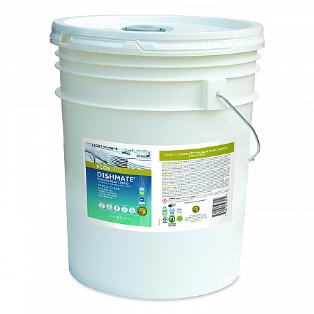 Dishmate Manual Dish Liquid, Free and Clear, 5 gal Pail (PL972105)