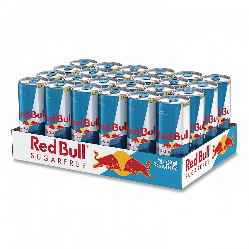 Energy Drink, Sugar-Free, 8.4 oz Can, 24/Carton (122114)