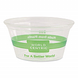PLA Clear Portion Cups, Souffle, 2 oz, Plastic, Clear, 2,000/Carton (CPCS2S)