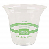 PLA Clear Cold Cups, 10 oz, Plastic, Clear, 1,000/Carton (CPCS10)