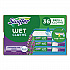 Wet Refill Cloths, 10 x 8, Lavender Vanilla and Comfort, White, 36/Carton (55311)