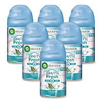 Freshmatic Ultra Automatic Spray Refill, Fresh Waters, 5.89 oz Aerosol Spray, 6/Carton (79553)