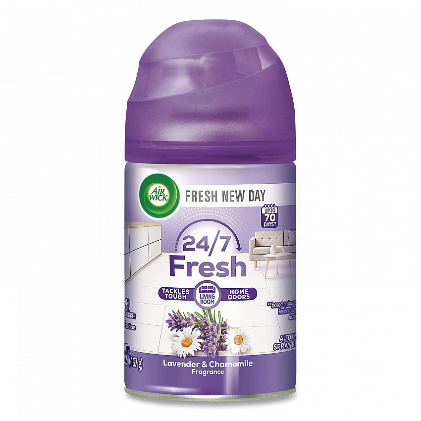 Freshmatic Ultra Automatic Spray Refill, Lavender and Chamomile, 5.89 oz Aerosol Spray (77961)
