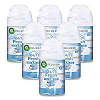 Freshmatic Ultra Spray Refill, Fresh Linen, 5.89 oz Aerosol Spray, 6/Carton (82314CT)