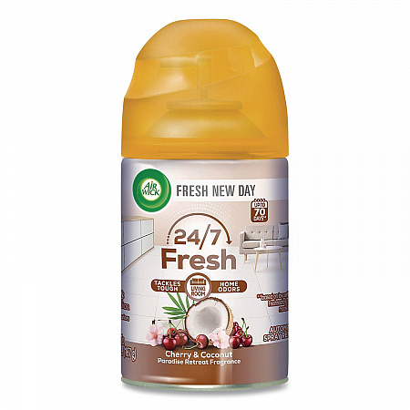 Freshmatic Life Scents Ultra Refill, Cherry and Coconut Paradise Retreat, 5.89 oz Aerosol Spray (91099EA)