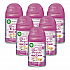 Freshmatic Life Scents Ultra Refill, White Flowers and Melon Summer Delights, 5.89 oz Aerosol Spray, 6/Carton (91101)