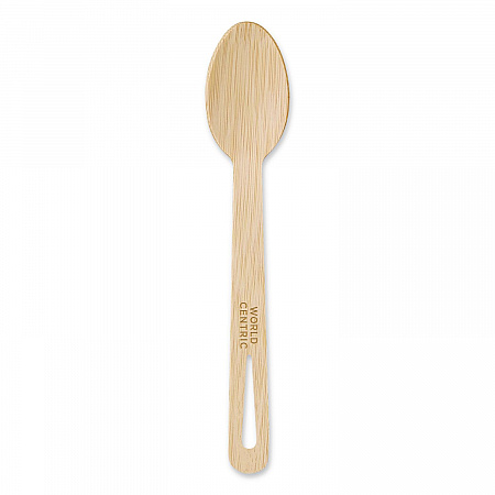 Bamboo Cutlery, Spoon, Paper, Natural, 2,000/Carton (SPBB67)