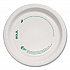 Compostable Paper Dinnerware, ProPlanet Seal, Plate, 6