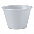 Portion Containers, 2.5 oz, Plastic, Translucent, 2,500/Carton (P250N)