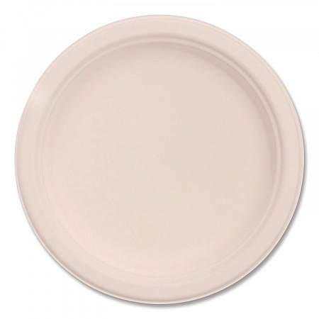 Compostable Molded Fiber Dinnerware, ProPlanet Seal, Plate, 6