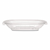Square Plastic Bowls, 24 oz, 5 x 5 x 1.99, Clear, Plastic, 63 Bowls/Sleeve, 4 Sleeves/Carton (C24SB)