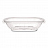 Square Plastic Bowls, 32 oz, 5 x 5 x 1.49, Clear, Plastic, 63 Bowls/Sleeve, 4 Sleeves/Carton (C32SB)