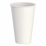 Thermoguard Insulated Paper Hot Cups, 16 oz, White Sustainable Forest Design, 600/Carton (DWTG16W)