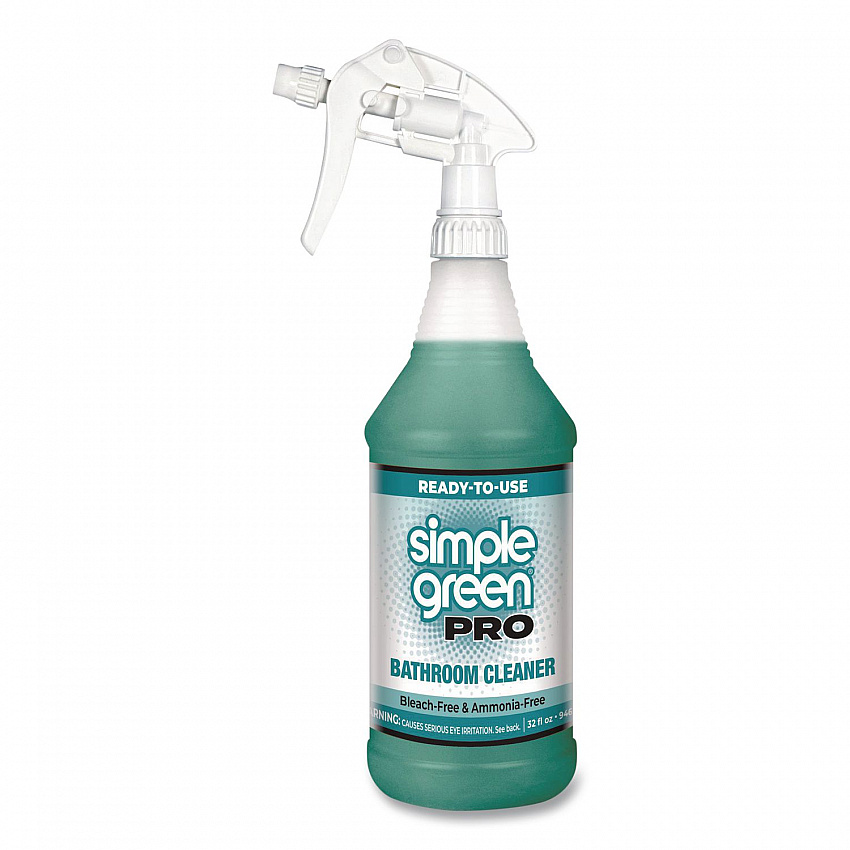 Pro Bathroom Cleaner Ready-To-Use, 32 oz Spray Bottle, 12/Carton (1751032)
