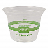 PLA Clear Cold Cups, 9 oz, Plastic, Clear, 1,000/Carton (CPCS9Q)