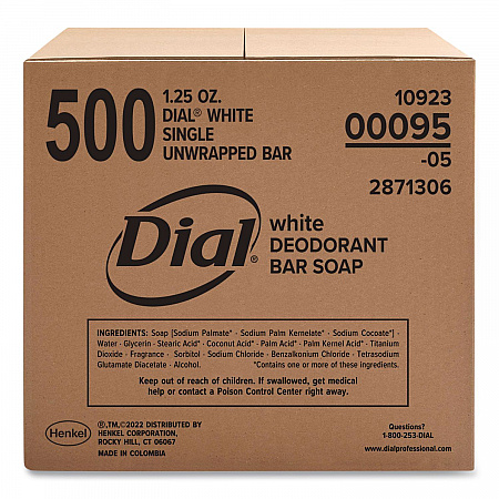 Antibacterial Deodorant Bar Soap, Floral Scent, 1.5 oz, 500/Carton (00095)