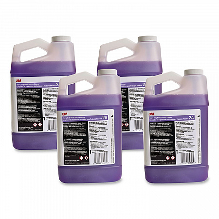 Heavy-Duty Multi-Surface Cleaner Concentrate, Citrus Scent, 0.5 gal Bottle, 4/Carton (2A)