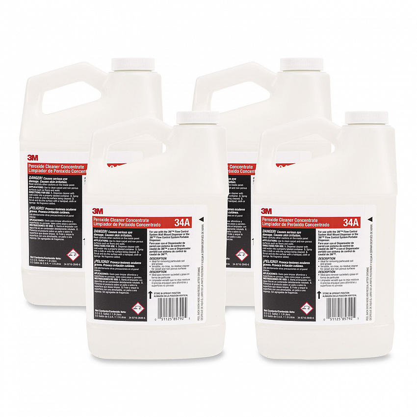 Peroxide Cleaner Concentrate, 0.5 gal, 4/Carton (34A)