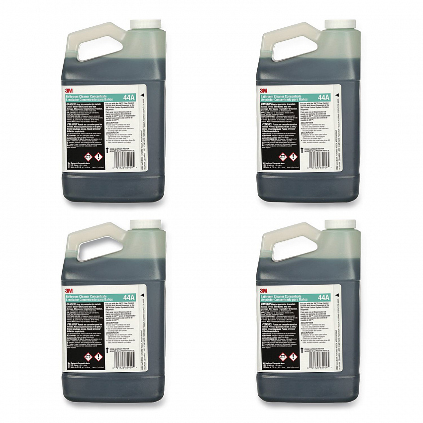 Bathroom Cleaner Concentrate 44A, 0.5 gal Bottle, 4/Carton (44A)