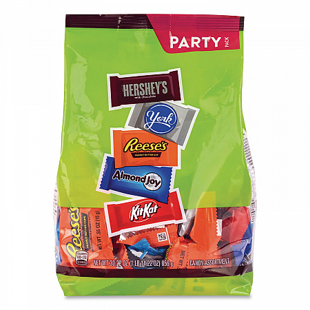 Candy Snack Size Party Pack, 30.22 oz Bag, 58 Individually Wrapped Pieces (22002590)
