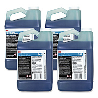 3-in-1 Floor Cleaner Concentrate 24A, Fresh Scent, 0.5 gal Bottle, 4/Carton (24A)