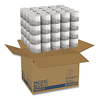 Pacific Blue Basic Bathroom Tissue, Septic Safe, 2-Ply, White, 550 Sheets/Roll, 80 Rolls/Carton (1988001)