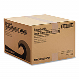 Linen-Feel Flat Napkins, 1-Ply, 14 x 14, White, 1,000/Carton (14X14LNAPW)