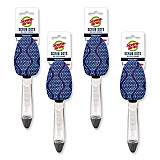 Scrub Dots Non-Scratch Dishwand, Blue, 4/Box (6904BX)