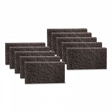 Doodlebug Hi-Pro Utility Pad, 4.62 x 10, Black, 10/Box (8550PK)