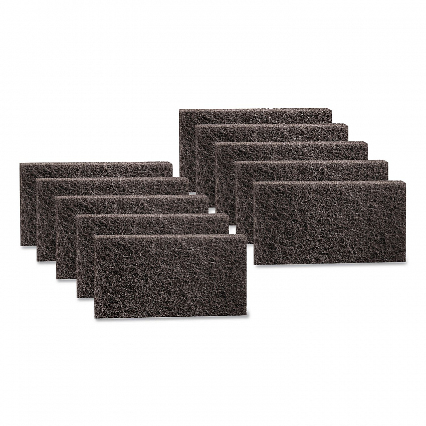 Doodlebug Hi-Pro Utility Pad, 4.62 x 10, Black, 10/Box (8550PK)