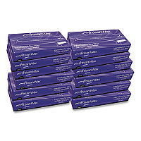 WF12 Interfolded Dry Wax Deli Paper, 12 x 10.75, White, 500/Box, 12 Boxes/Carton (012012)