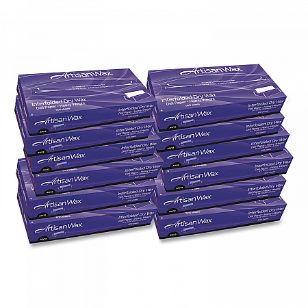 WF12 Interfolded Dry Wax Deli Paper, 12 x 10.75, White, 500/Box, 12 Boxes/Carton (012012)