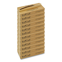 EcoCraft Interfolded Soy Wax Deli Sheets, 12 x 10.75, 500/Box, 12 Boxes/Carton (016012)
