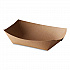 EcoCraft Food Trays, 2 lb Capacity, 6.5 x 1.63 x 1.63, Natural, Paper, 1,000/Carton (300697)