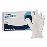 General Purpose Vinyl Gloves, Powder-Free, X-Large, 2.6 mil Thick, 9.5" Long, Clear, 100/Box (365XLBX)