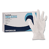 General Purpose Vinyl Gloves, Powder-Free, X-Large, 2.6 mil Thick, 9.5" Long, Clear, 100/Box (365XLBX)