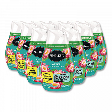 Adjustables Air Freshener, After the Rain, 7 oz Solid, 12/Carton (43100CT)