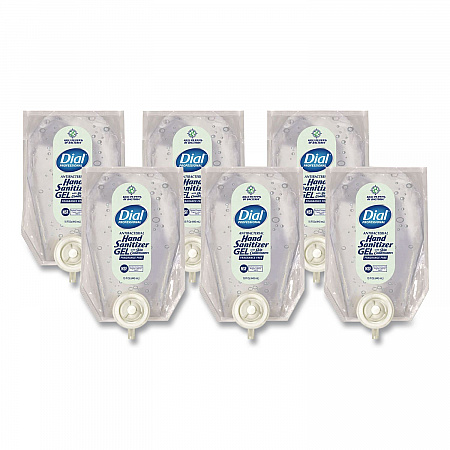 Antibacterial Gel Hand Sanitizer Refill for Versa Dispenser, Fragrance-Free, 15 oz, 6/Carton (12258CT)