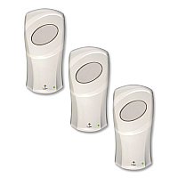 FIT Universal Touch Free Dispenser, 1 L, 4 x 5.4 x 11.2, Ivory, 3/Carton (16652)