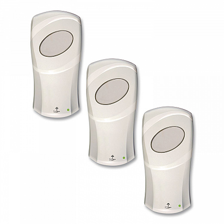 FIT Universal Touch Free Dispenser, 1 L, 4 x 5.4 x 11.2, Ivory, 3/Carton (16652)